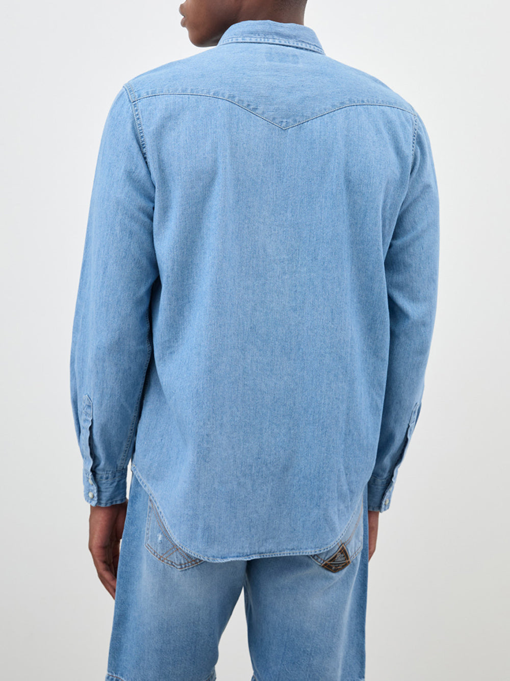 Camicia Jeans Roy Rogers da Uomo - Denim