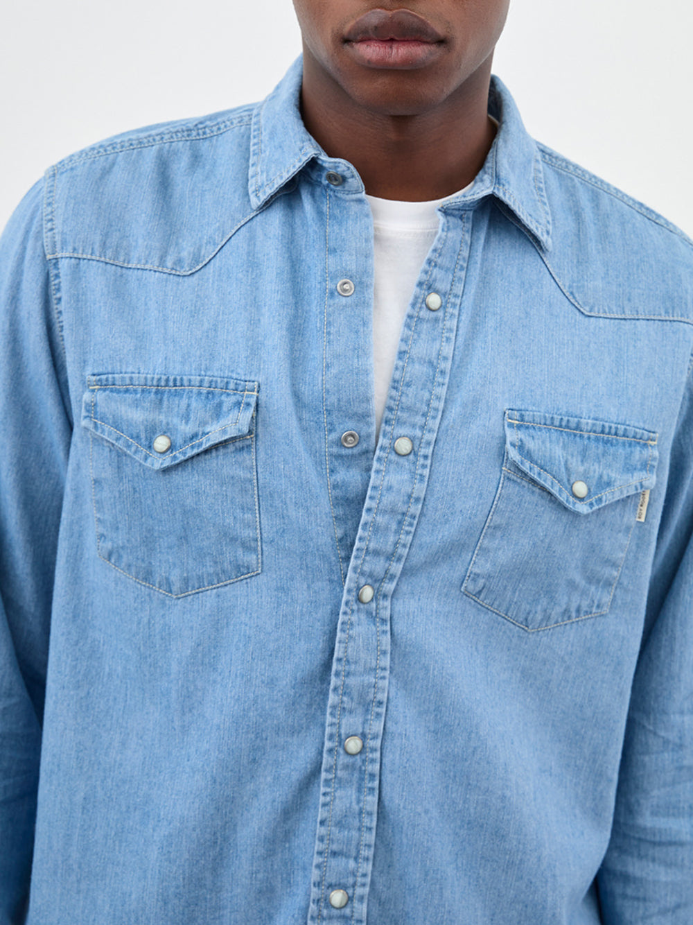 Camicia Jeans Roy Rogers da Uomo - Denim