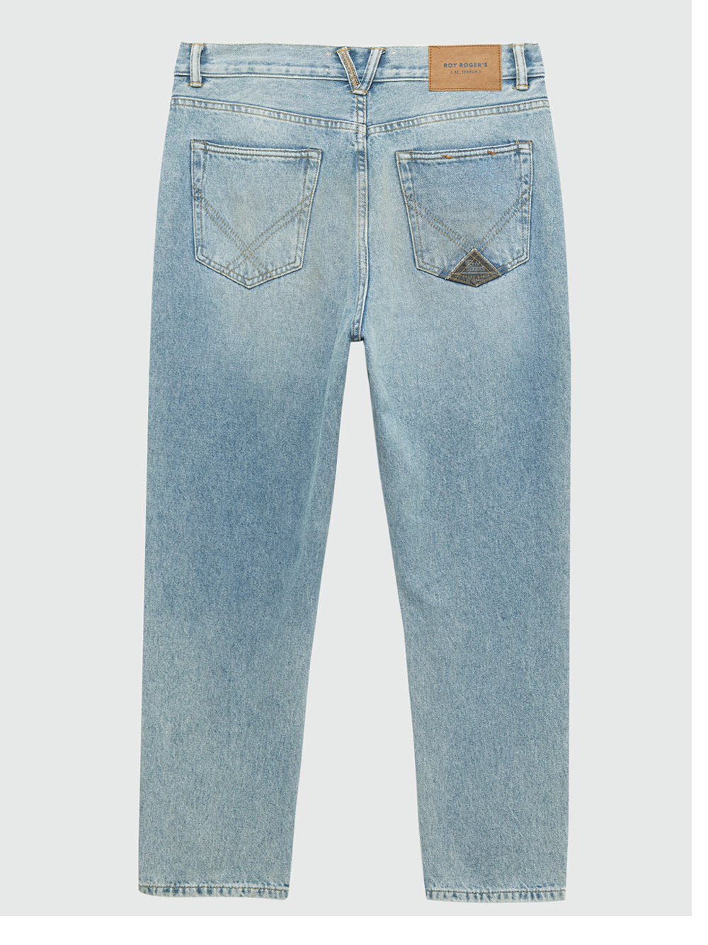 Jeans Tapered Roy Rogers da Uomo - Denim