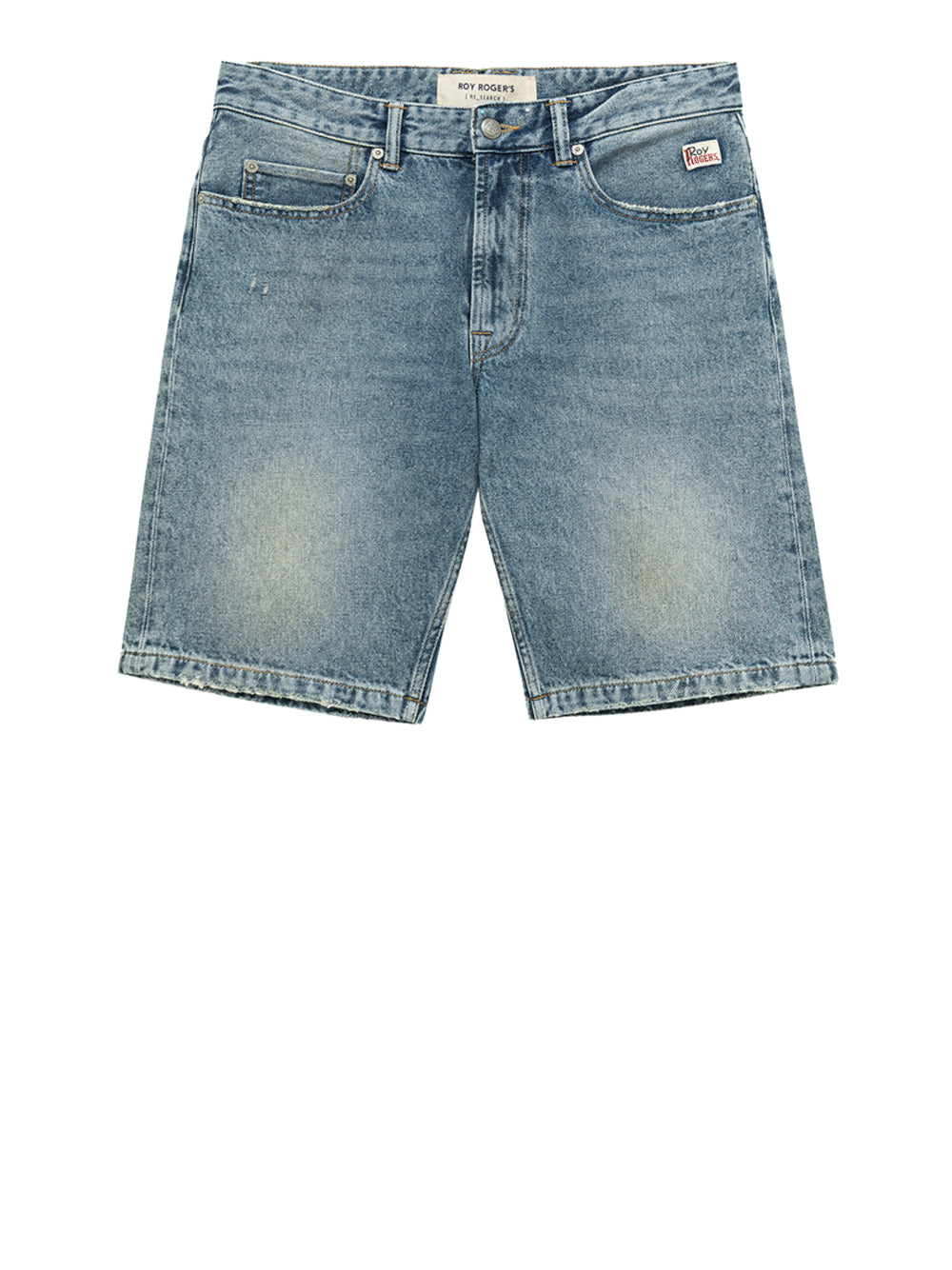 Bermuda Jeans Roy Rogers da Uomo - Denim