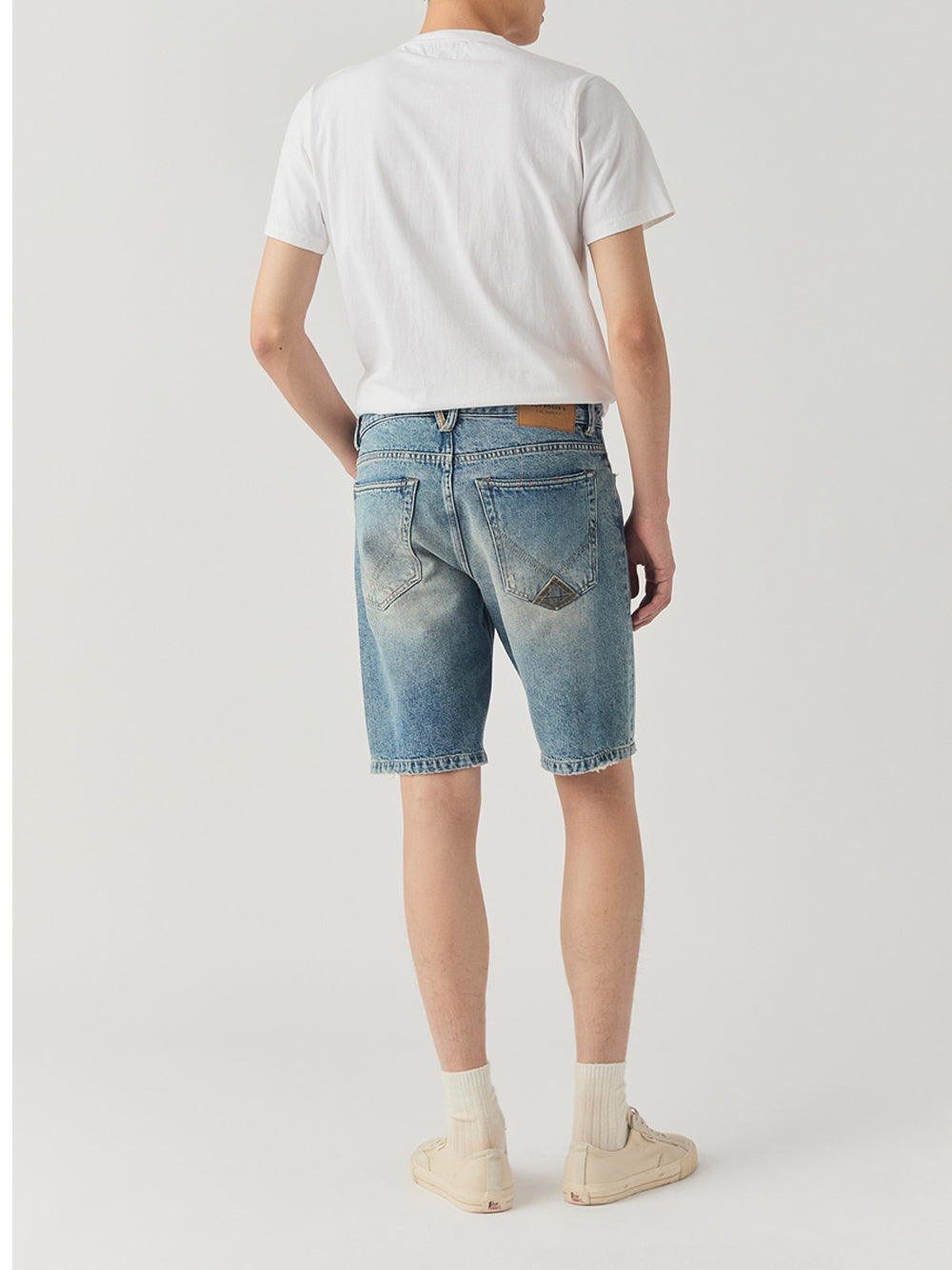 Bermuda Jeans Roy Rogers da Uomo - Denim
