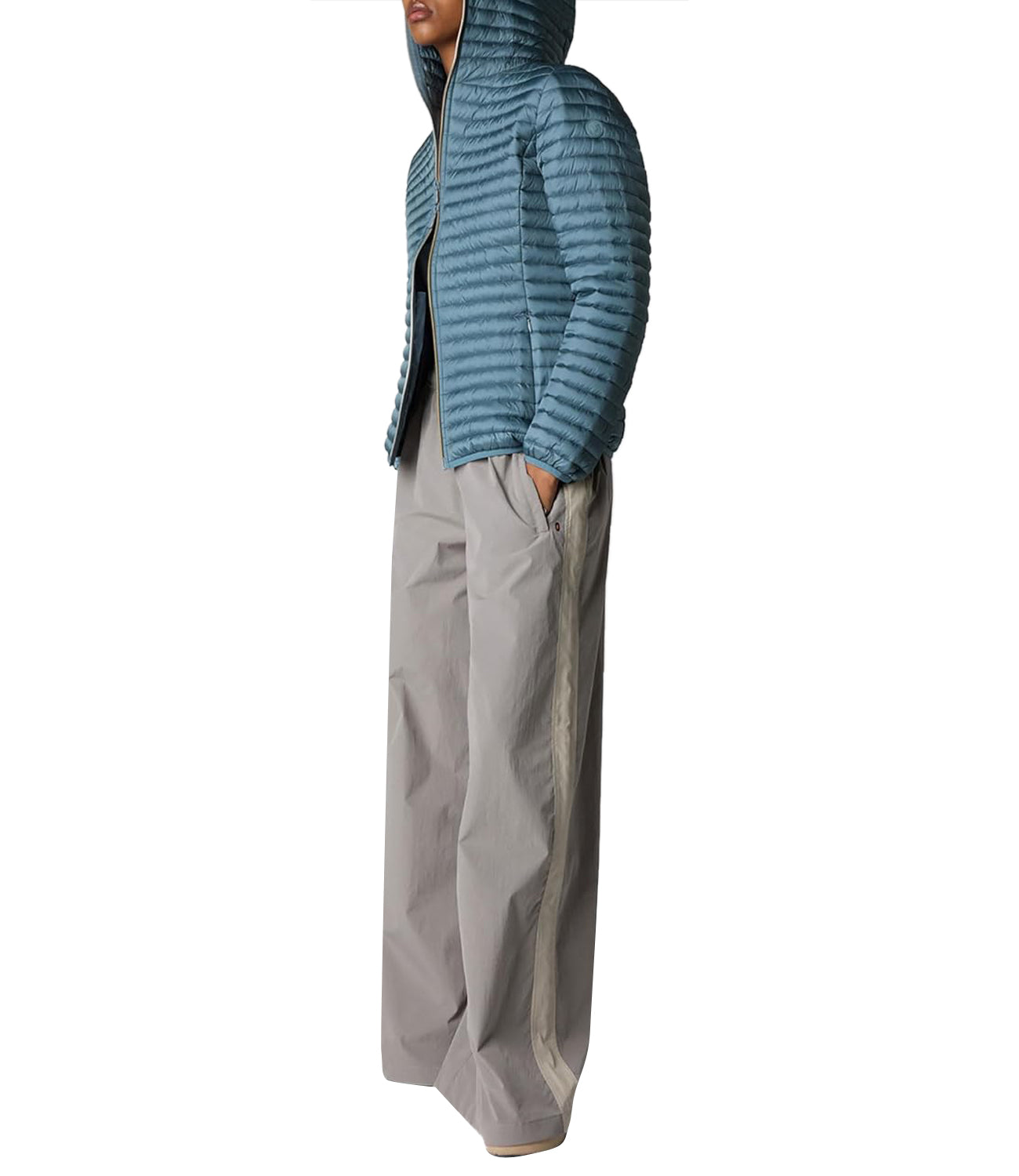 Save The Duck Giubbotto corto Donna Mod. D33620W ALEXA 10039 Grey Grigio