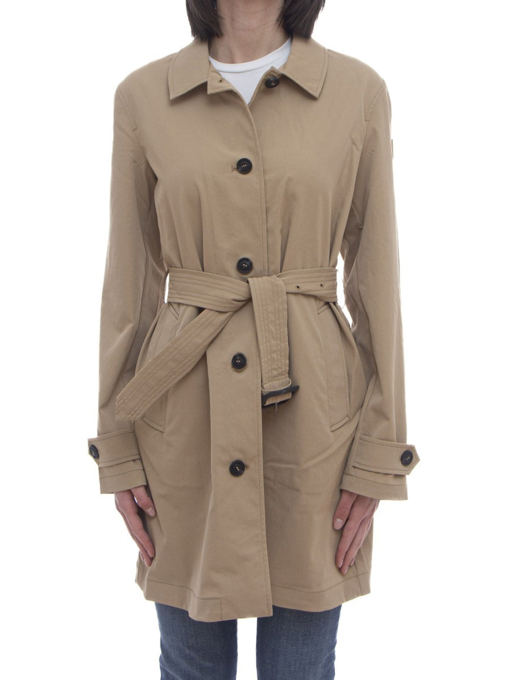 Trench Save The Duck Verve Coat da Donna - Beige