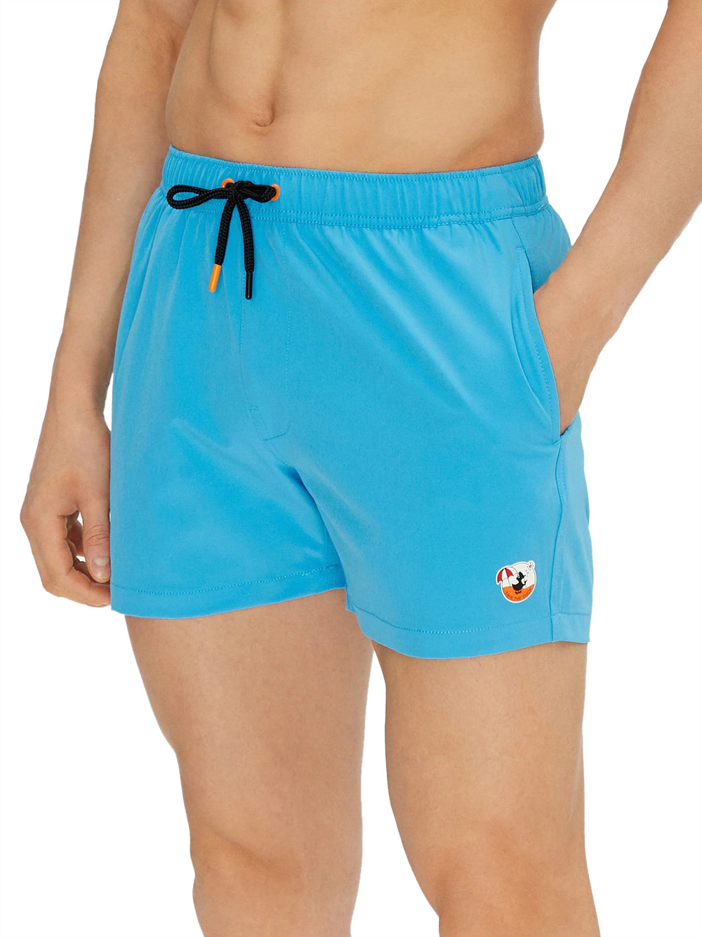 Shorts Mare Save The Duck Demna da Uomo - Celeste