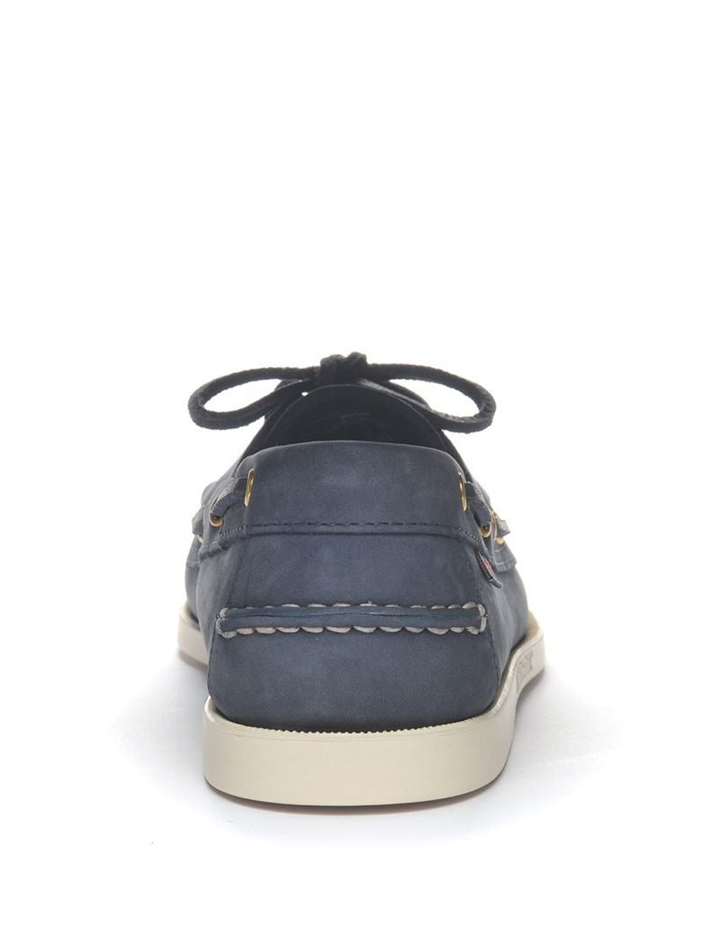 Mocassini Sebago Docksides Portland Nubuck da Uomo - Blu