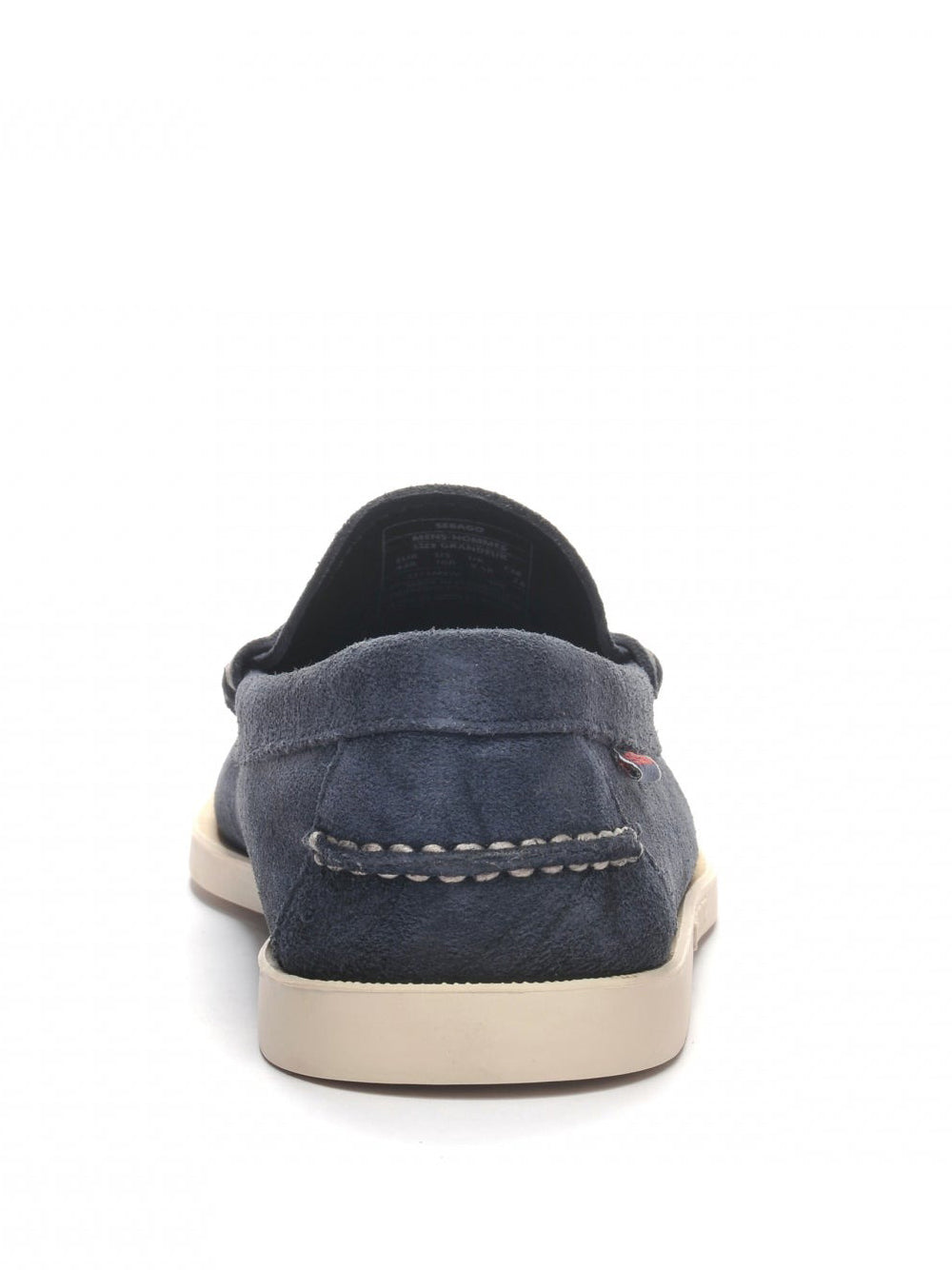 Mocassini Sebago Dan Boat Flesh Out da Uomo - Blu