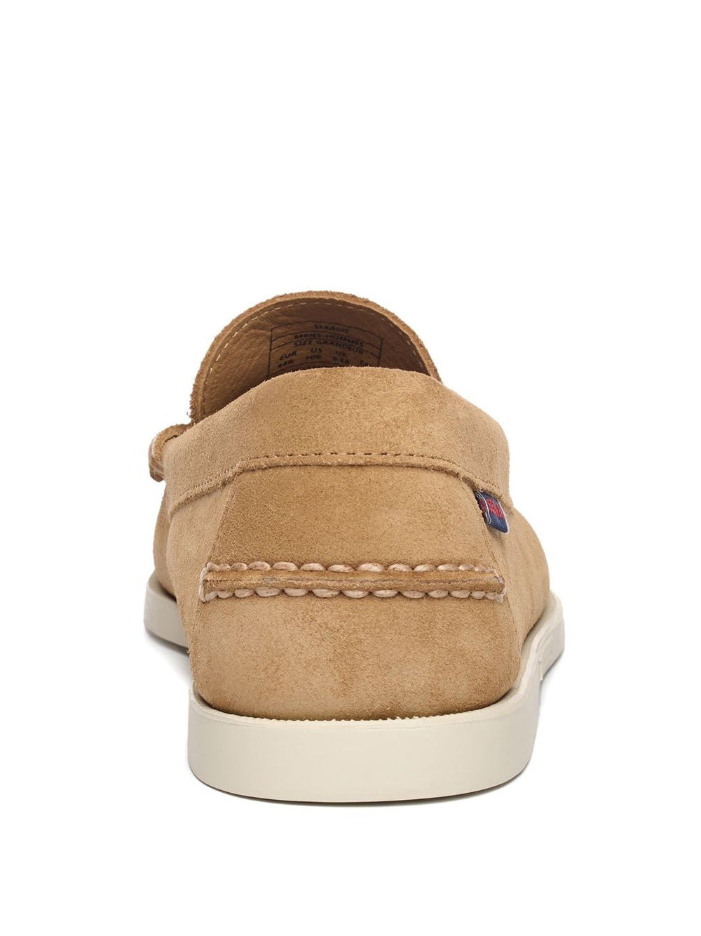 Mocassini Sebago Dan Boat Flesh Out da Uomo - Beige