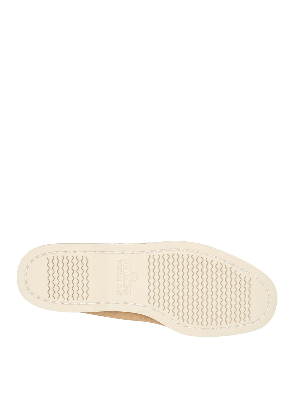 Mocassini Sebago Dan Boat Flesh Out da Uomo - Beige