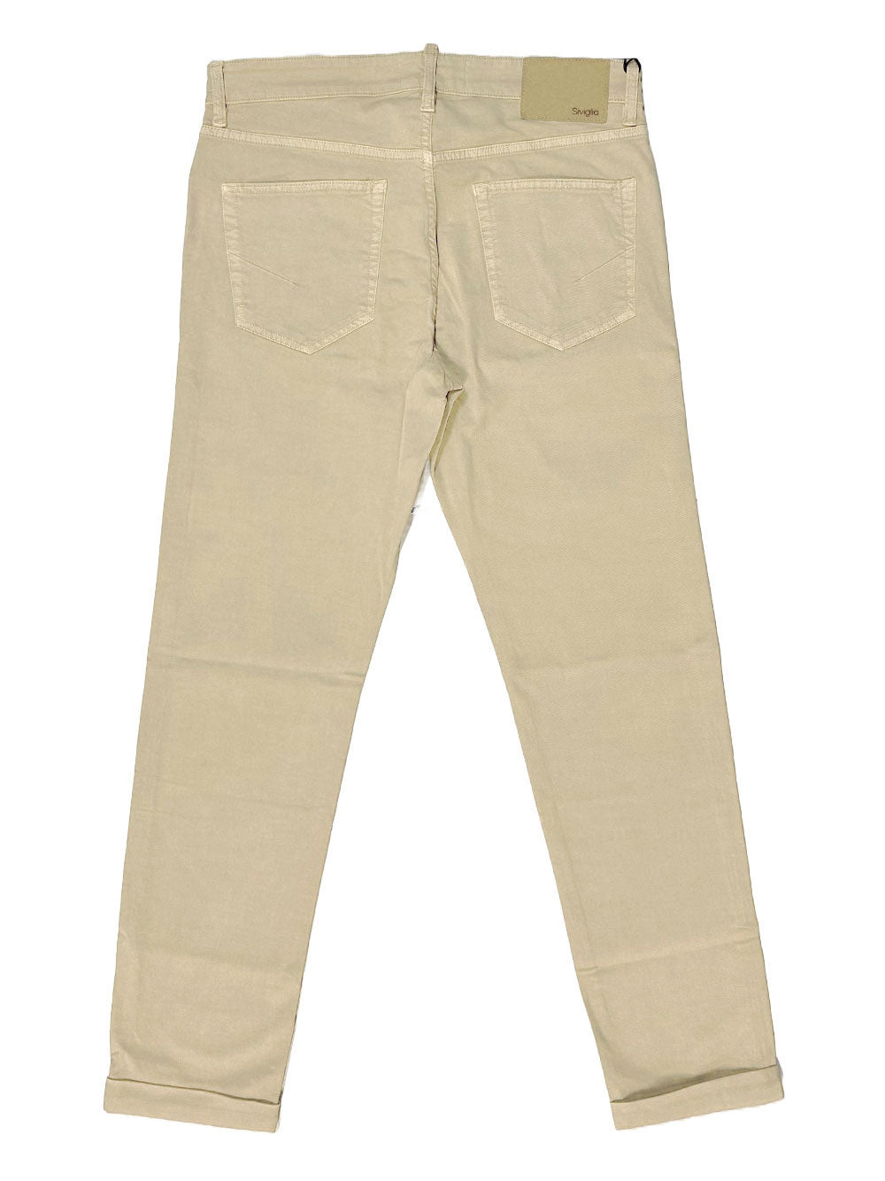 Jeans Slim Siviglia da Uomo - Beige