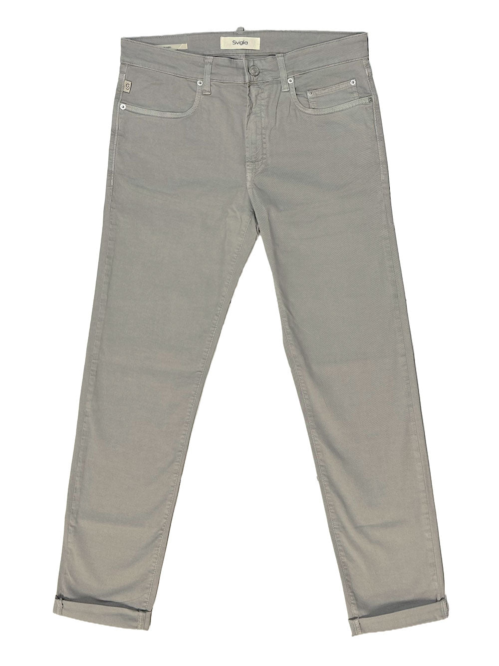 Jeans Slim Siviglia da Uomo - Grigio