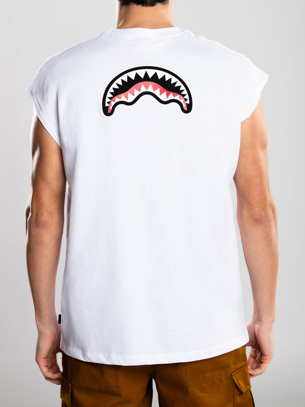 Canotta Sprayground Shark Unisex - Bianco