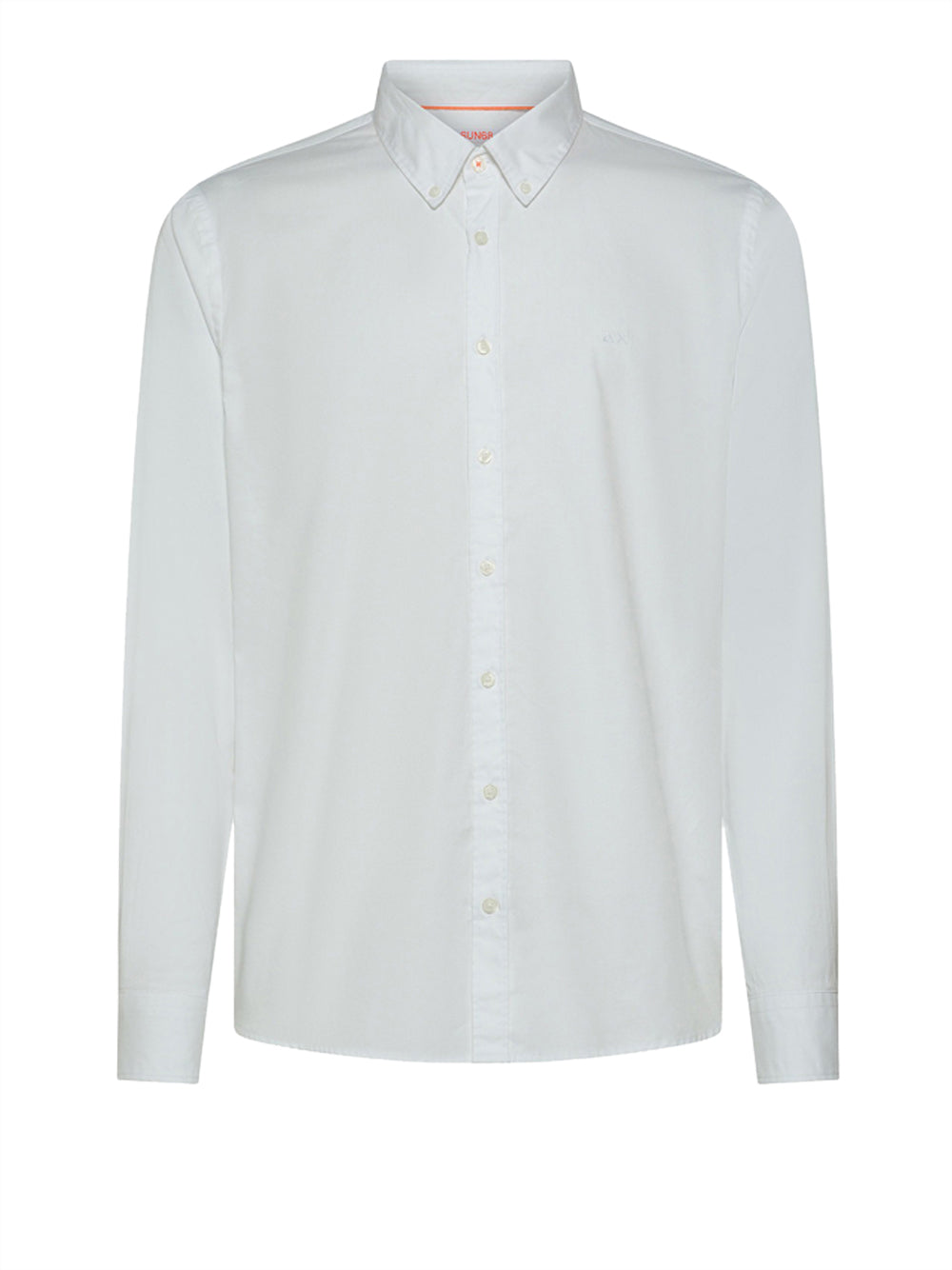 Camicia Classica Sun68 Oxford da Uomo - Bianco