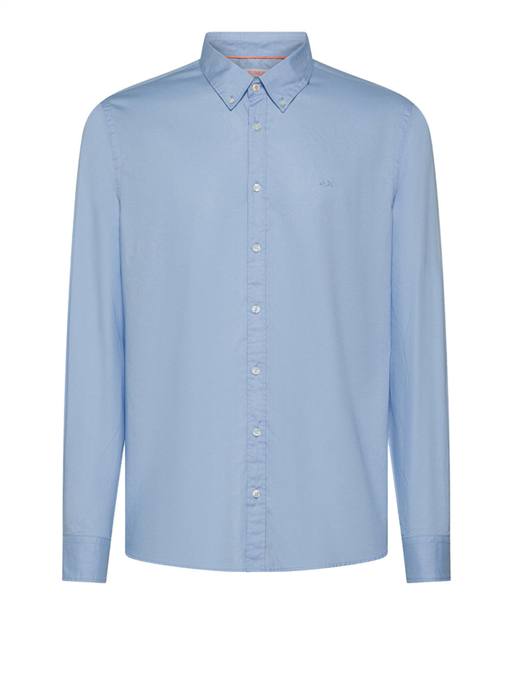 Camicia Classica Sun68 Oxford da Uomo - Celeste