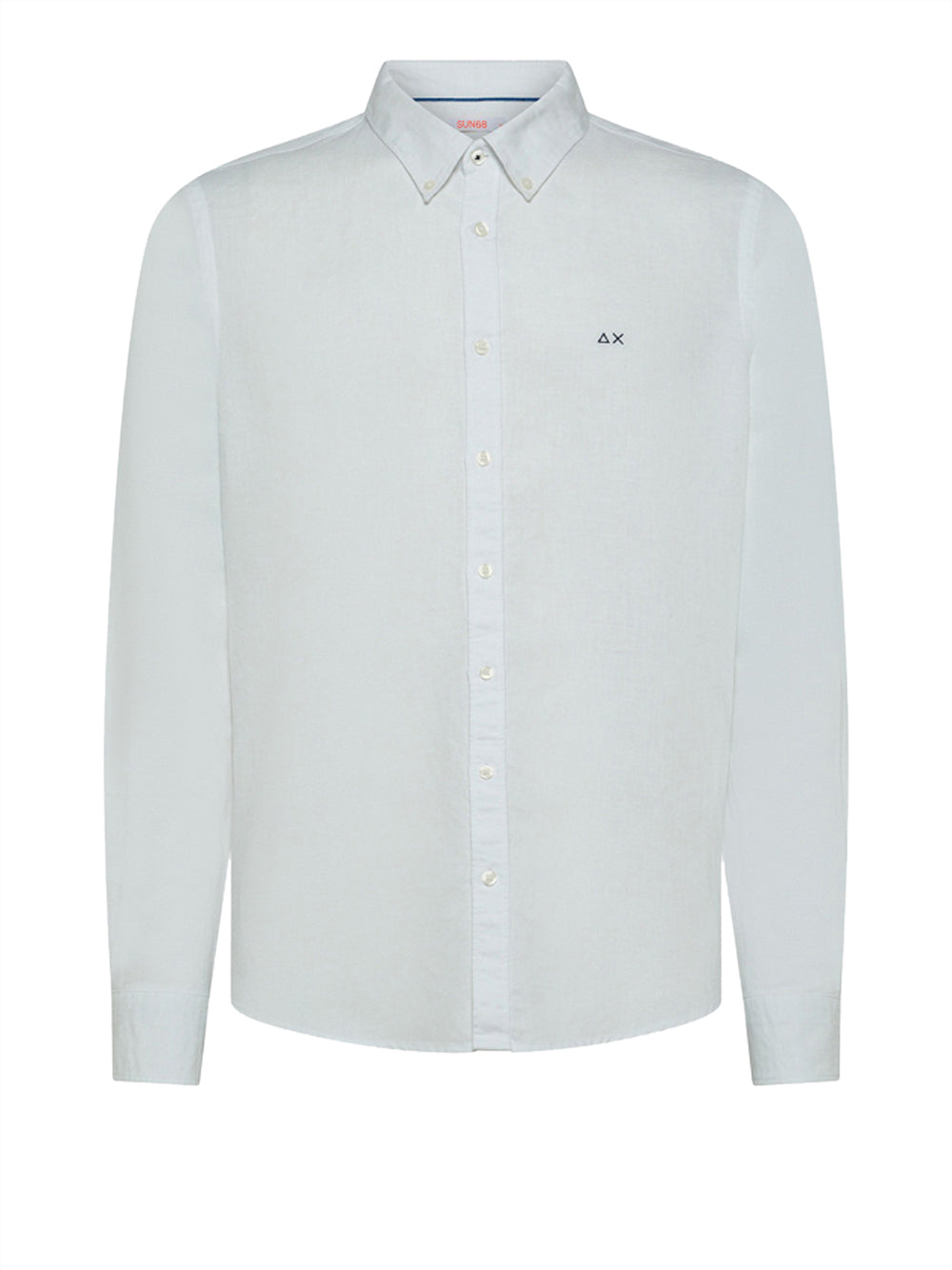 Camicia Sun68 Linen da Uomo - Bianco