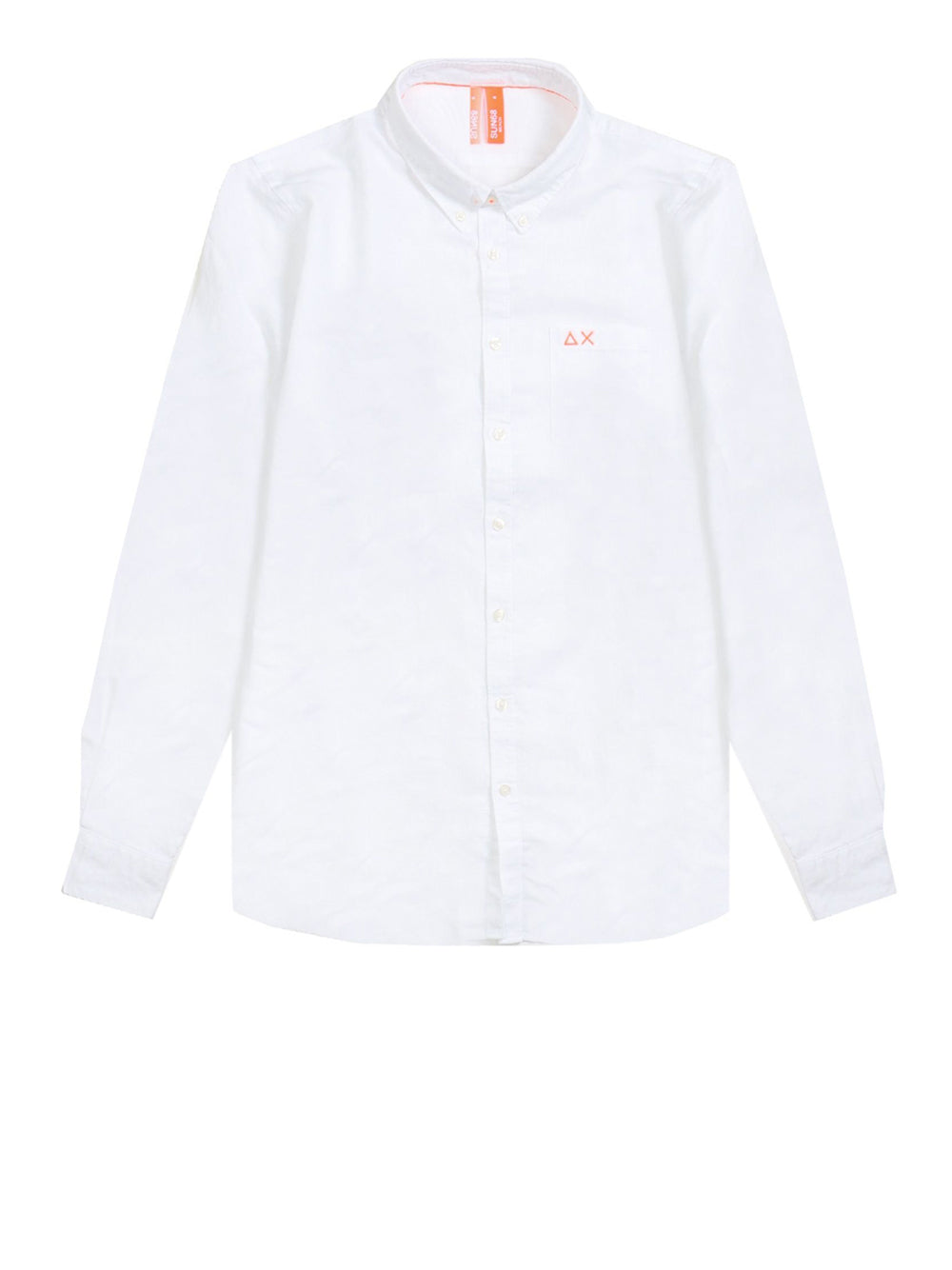 Camicia Sun68 Linen Beach da Uomo - Bianco