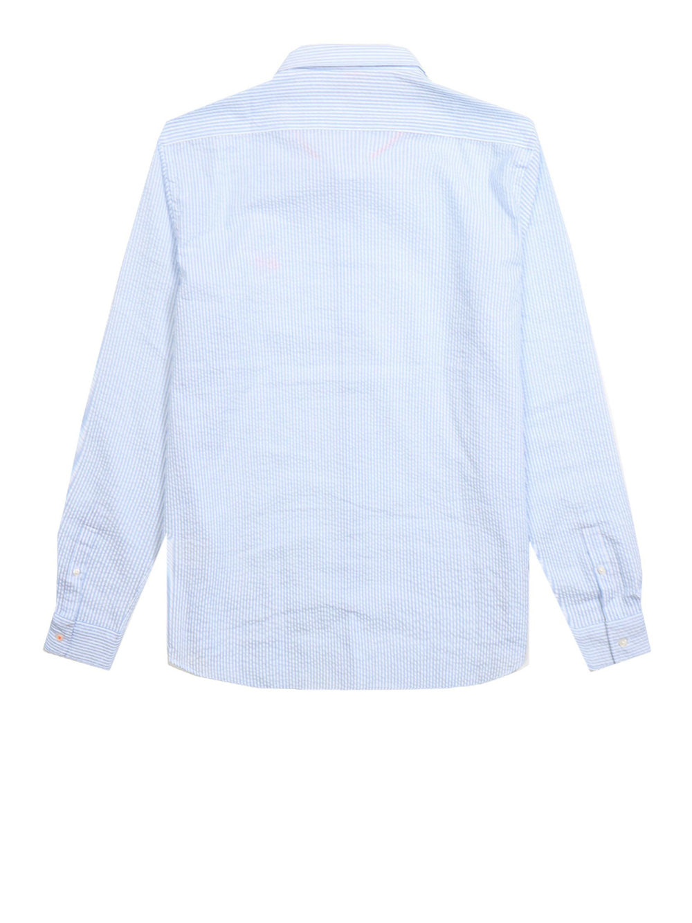 Camicia Classica Sun68 Stripe da Uomo - Celeste