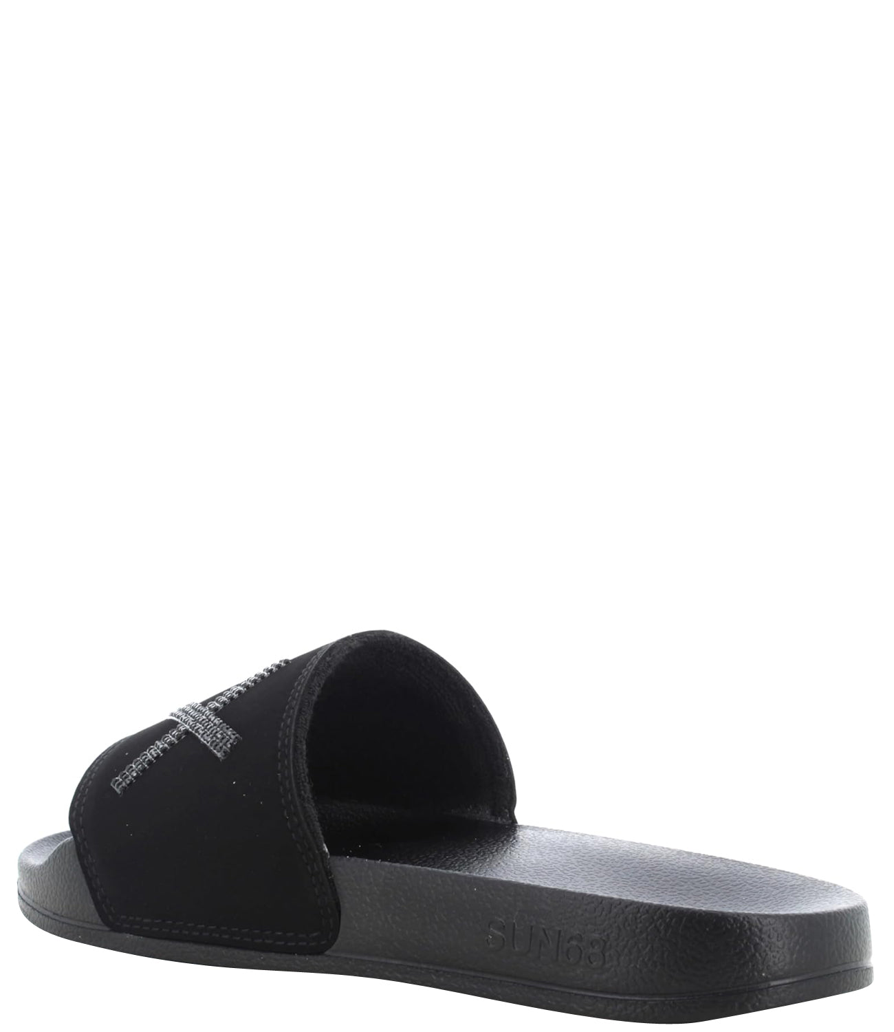 Sun68 Ciabatta Donna Mod. X35202 SLIPPERS BEACH STRASS 11 Nero