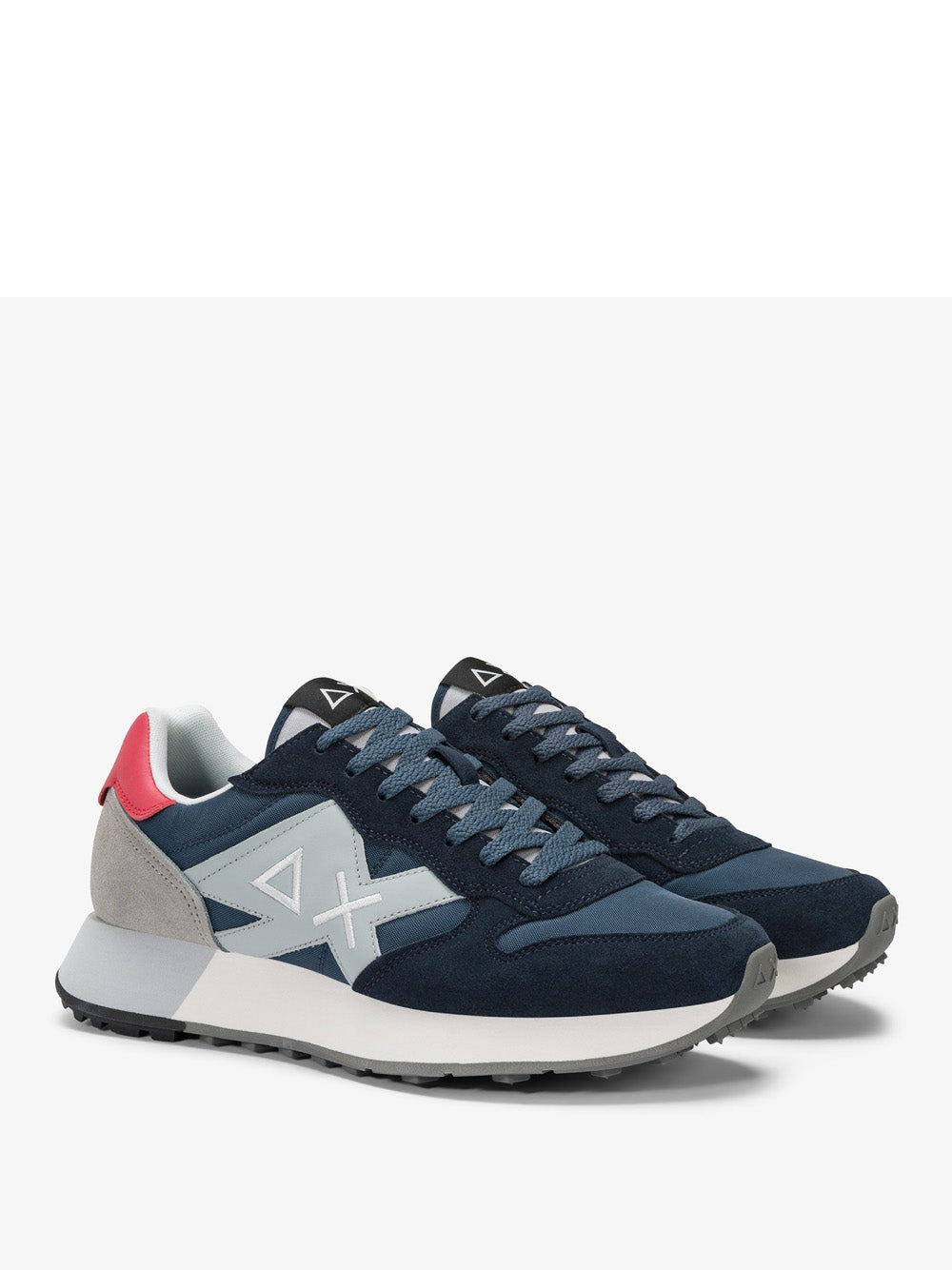 Sneakers Sun68 Jaki Solid da Uomo - Blu