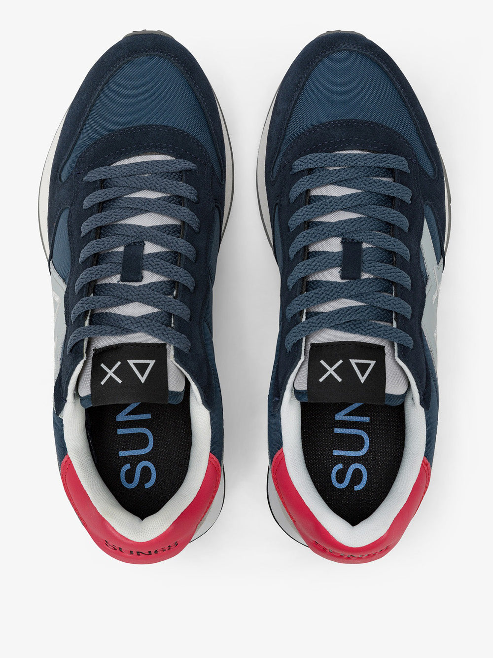 Sneakers Sun68 Jaki Solid da Uomo - Blu