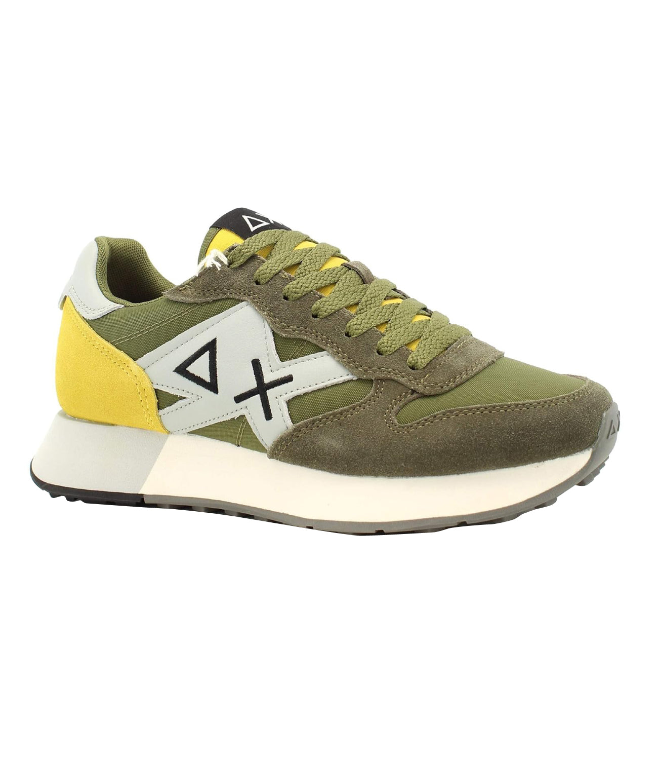 Sun68 Sneakers Uomo Mod. Z35111 JAKI 2.0 SOLID 19 Militare Verde