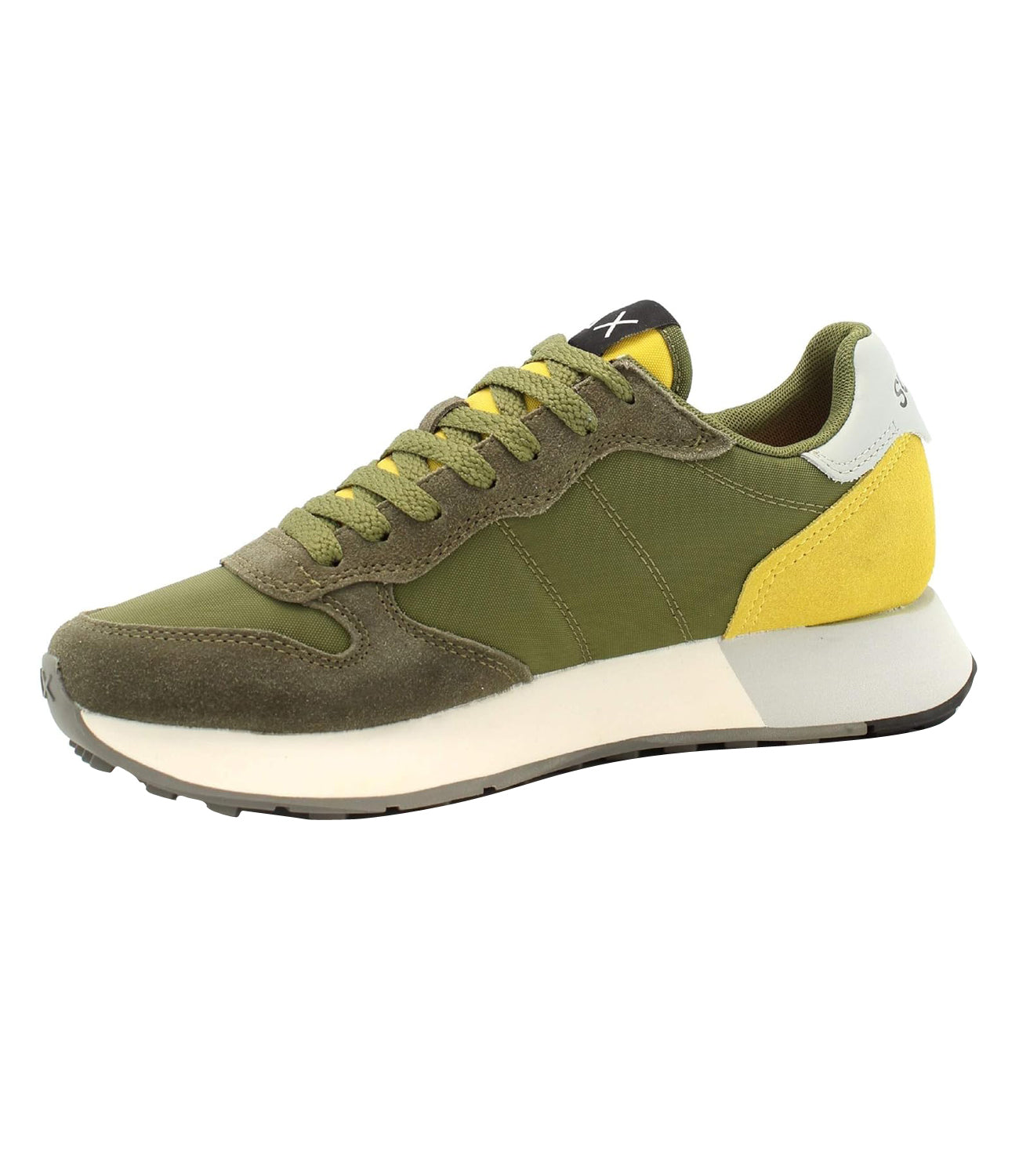 Sun68 Sneakers Uomo Mod. Z35111 JAKI 2.0 SOLID 19 Militare Verde