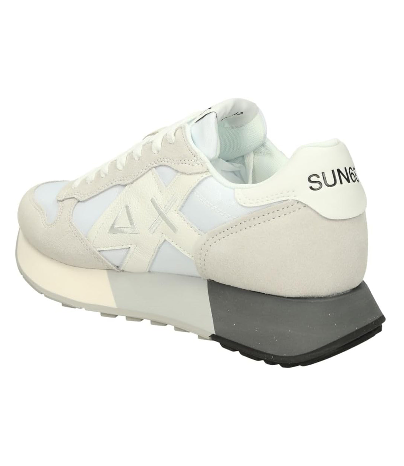 Sun68 Sneakers Uomo Mod. Z35112 JAKI 2.0 BICOLOR 101 Bianco