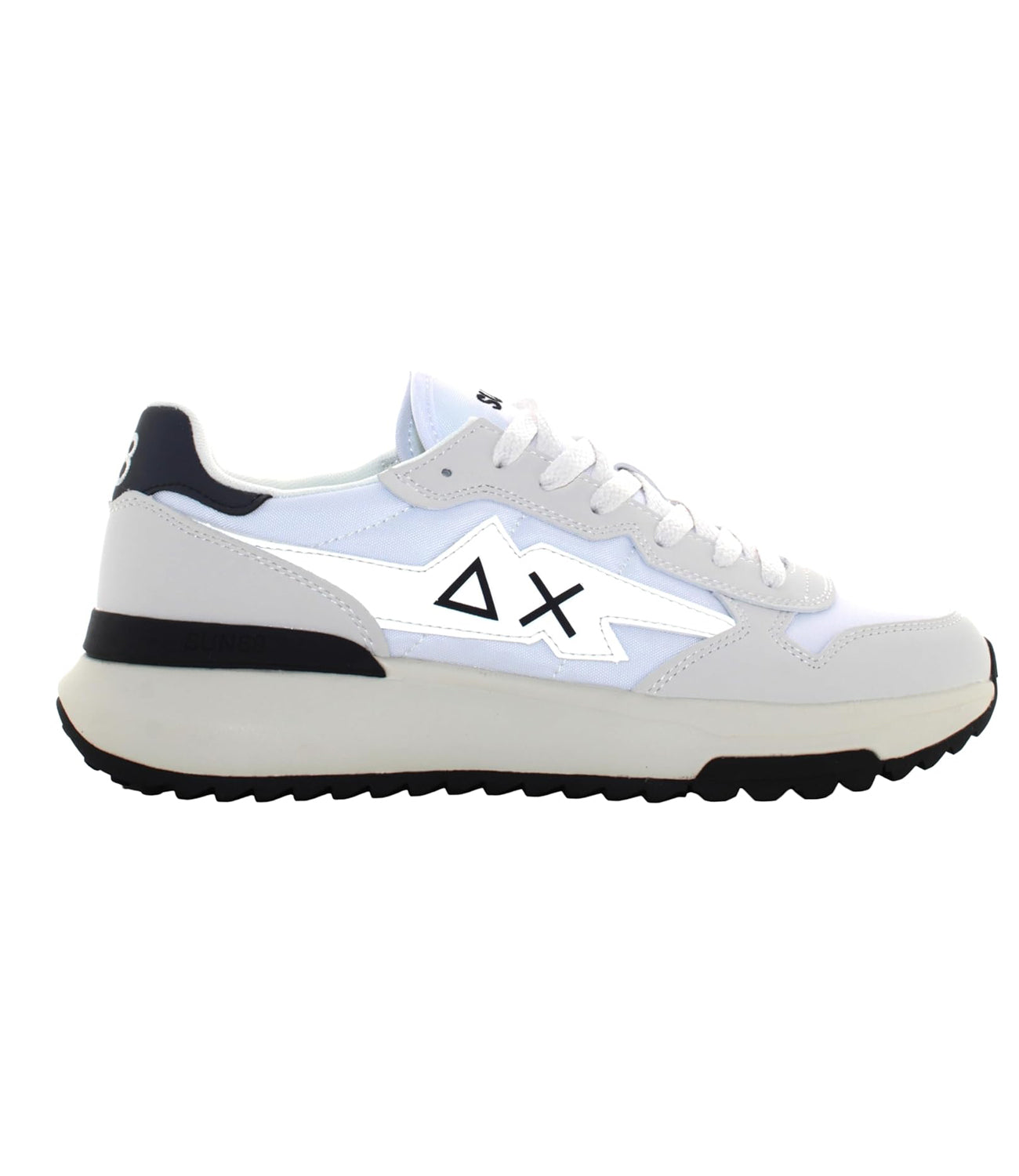 Sun68 Sneakers Uomo Mod. Z35120 NIKI 2.0 SOLID 1 Bianco