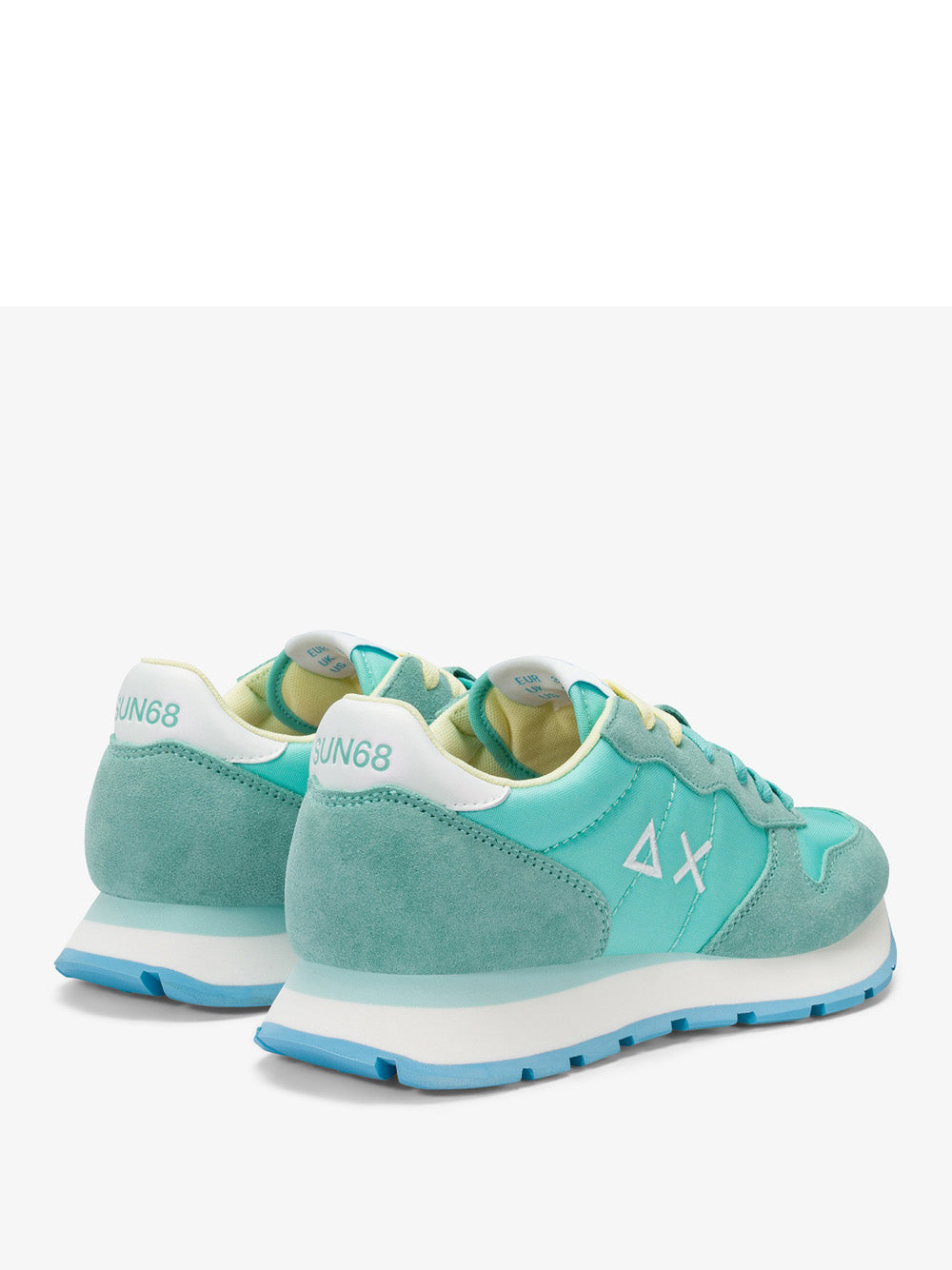 Sneakers Sun68 Ally Solid da Donna - Verde