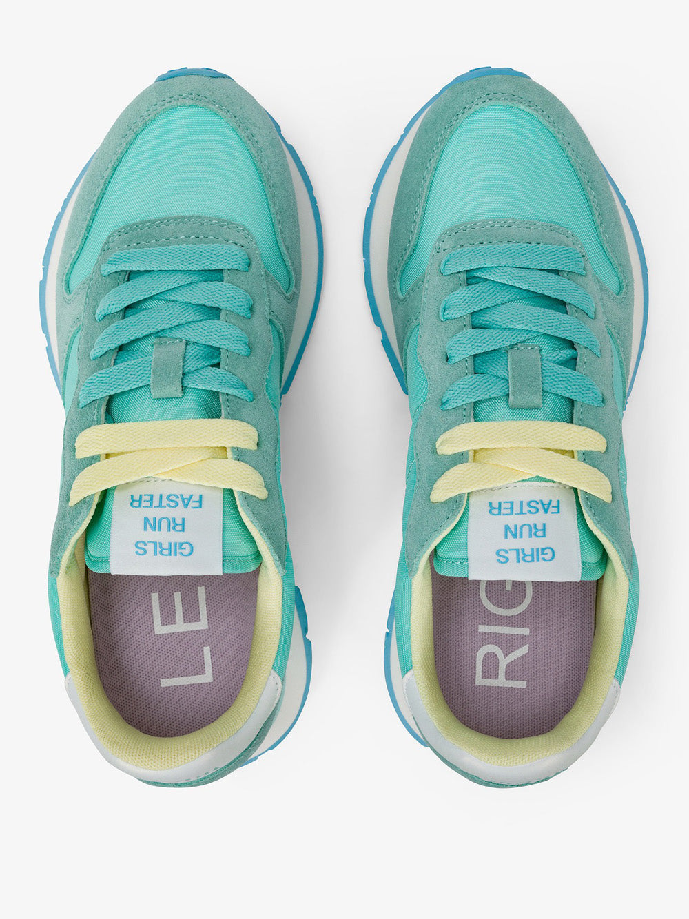 Sneakers Sun68 Ally Solid da Donna - Verde