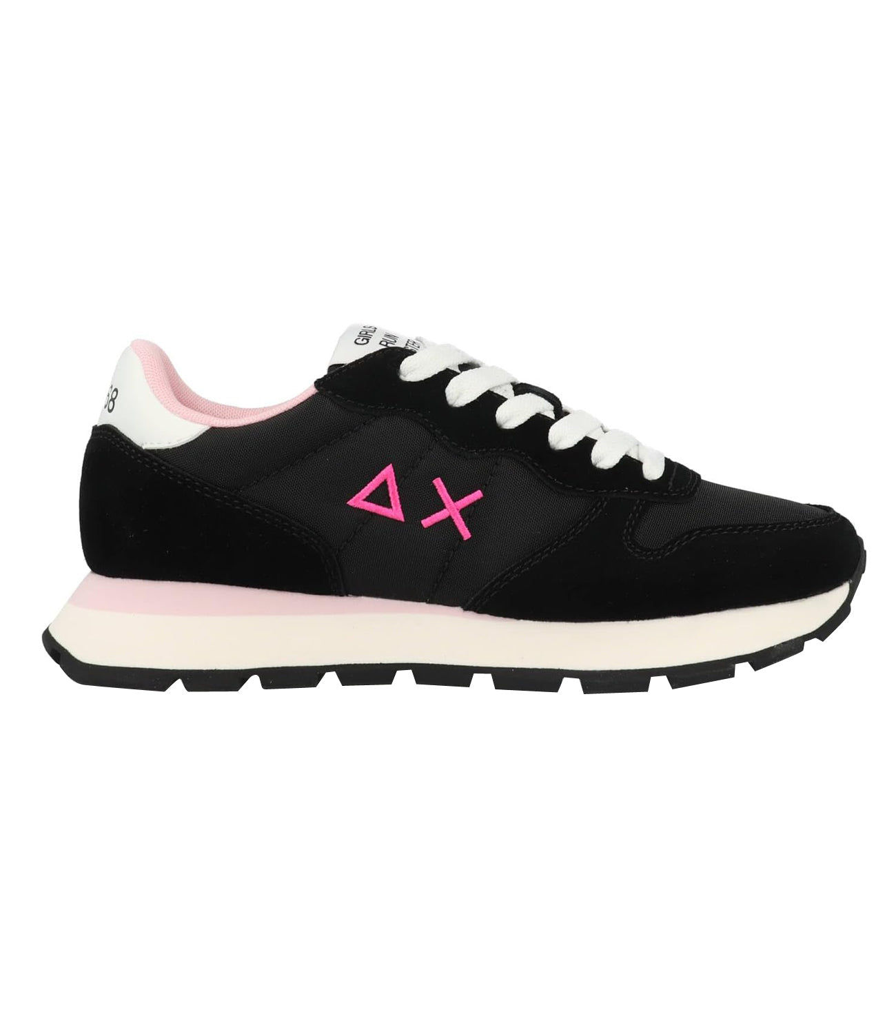 Sun68 Sneakers Donna Mod. Z35201 ALLY SOLID NYLON 11 Nero