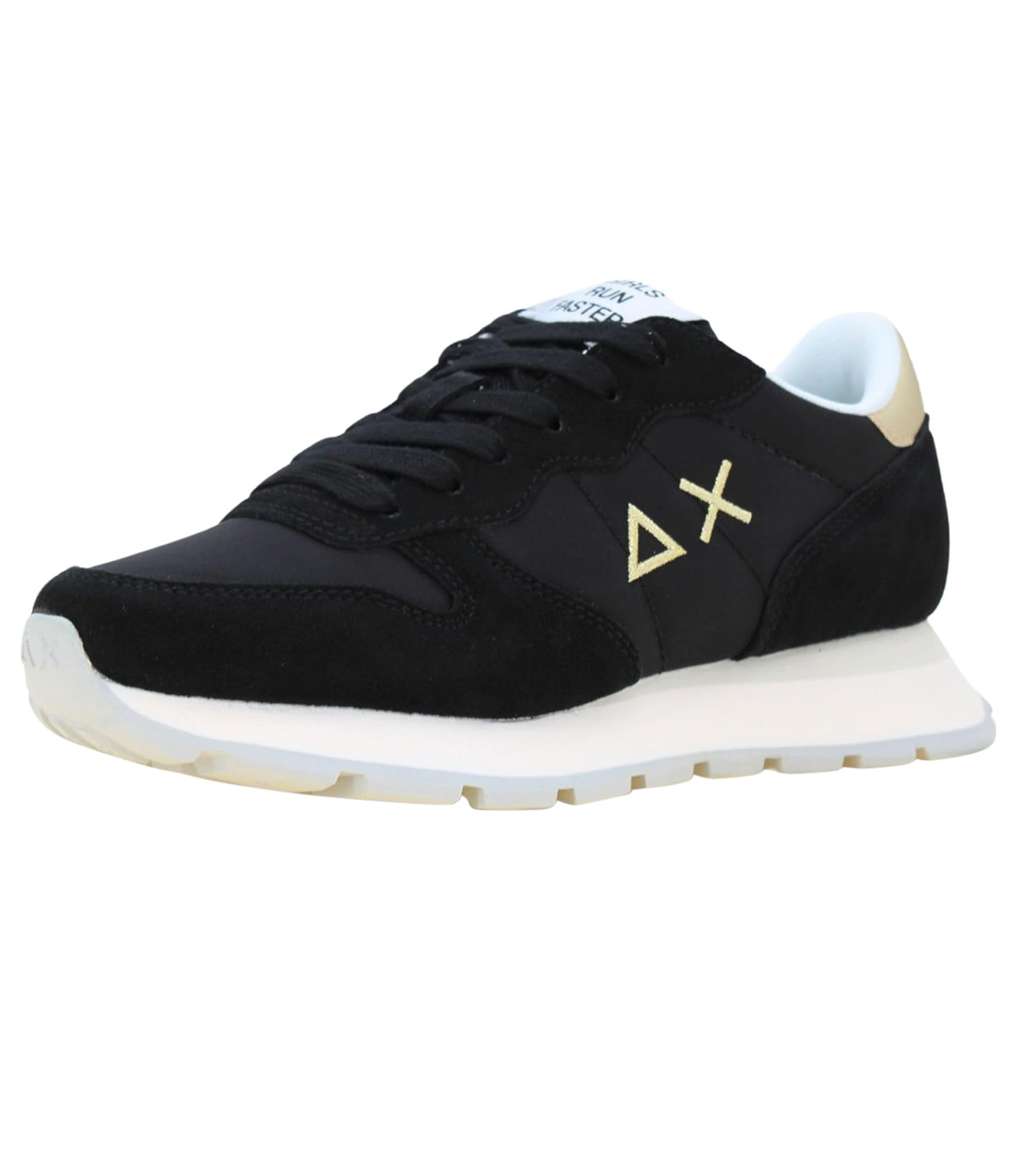 Sun68 Sneakers Donna Mod. Z35202 ALLY GOLD SILVER 11 Nero