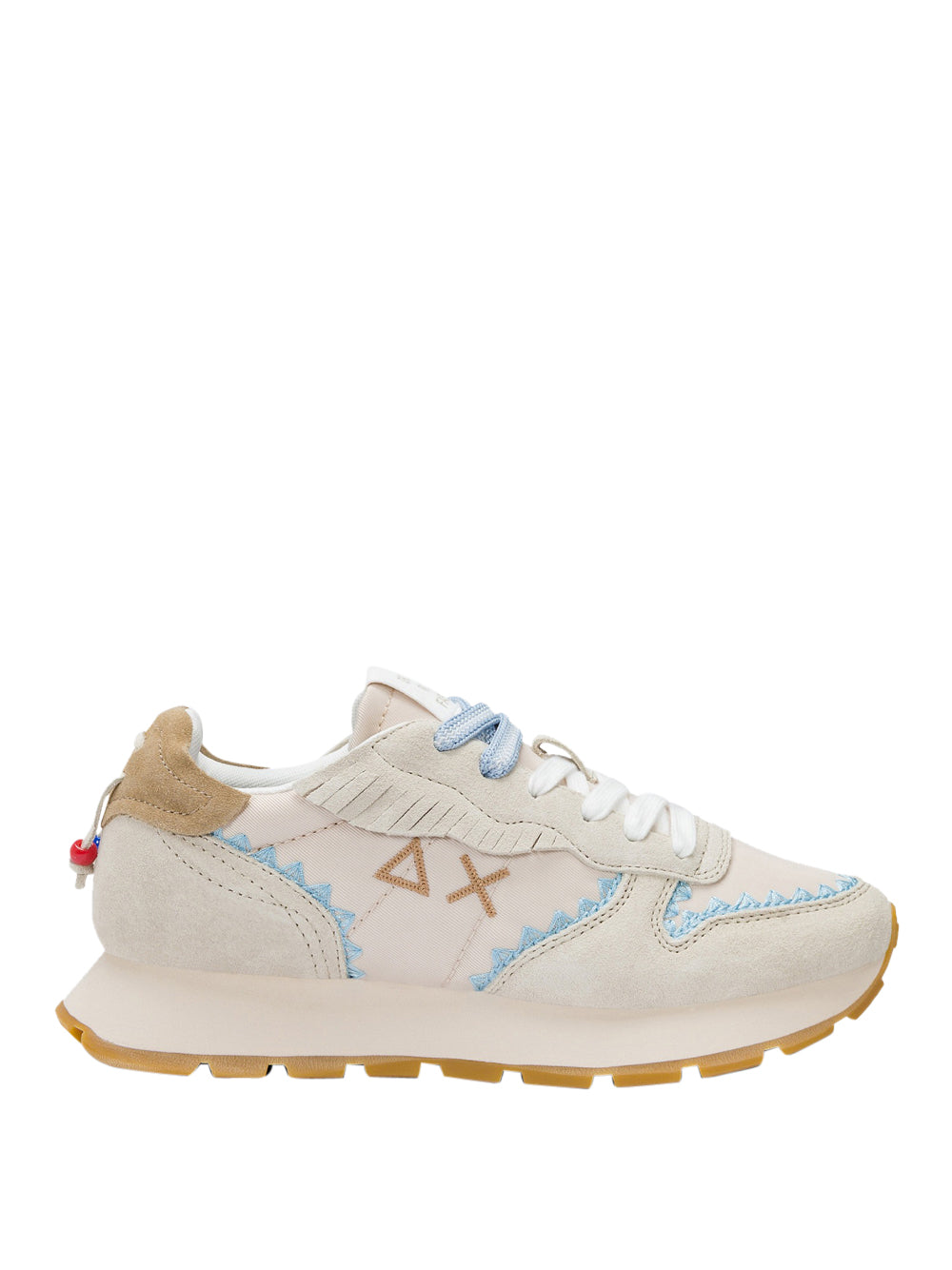 Sneakers Sun68 Ally Ethnic da Donna - Avorio
