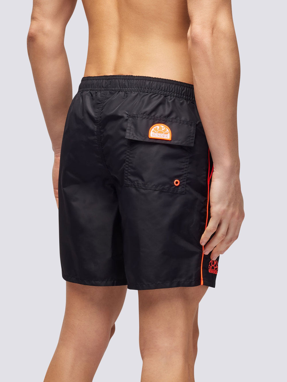 Shorts Mare Sundek da Uomo - Nero