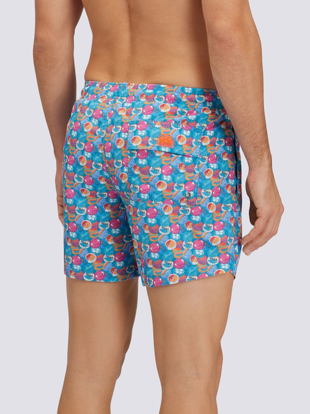 Shorts Mare Sundek da Uomo - Celeste