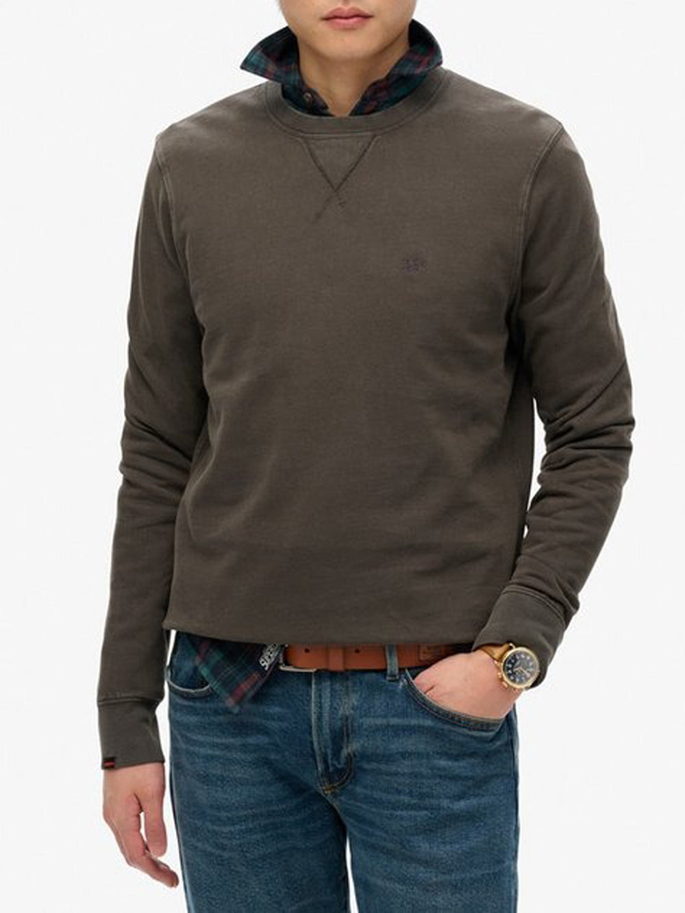 Felpa Superdry da Uomo - Nero