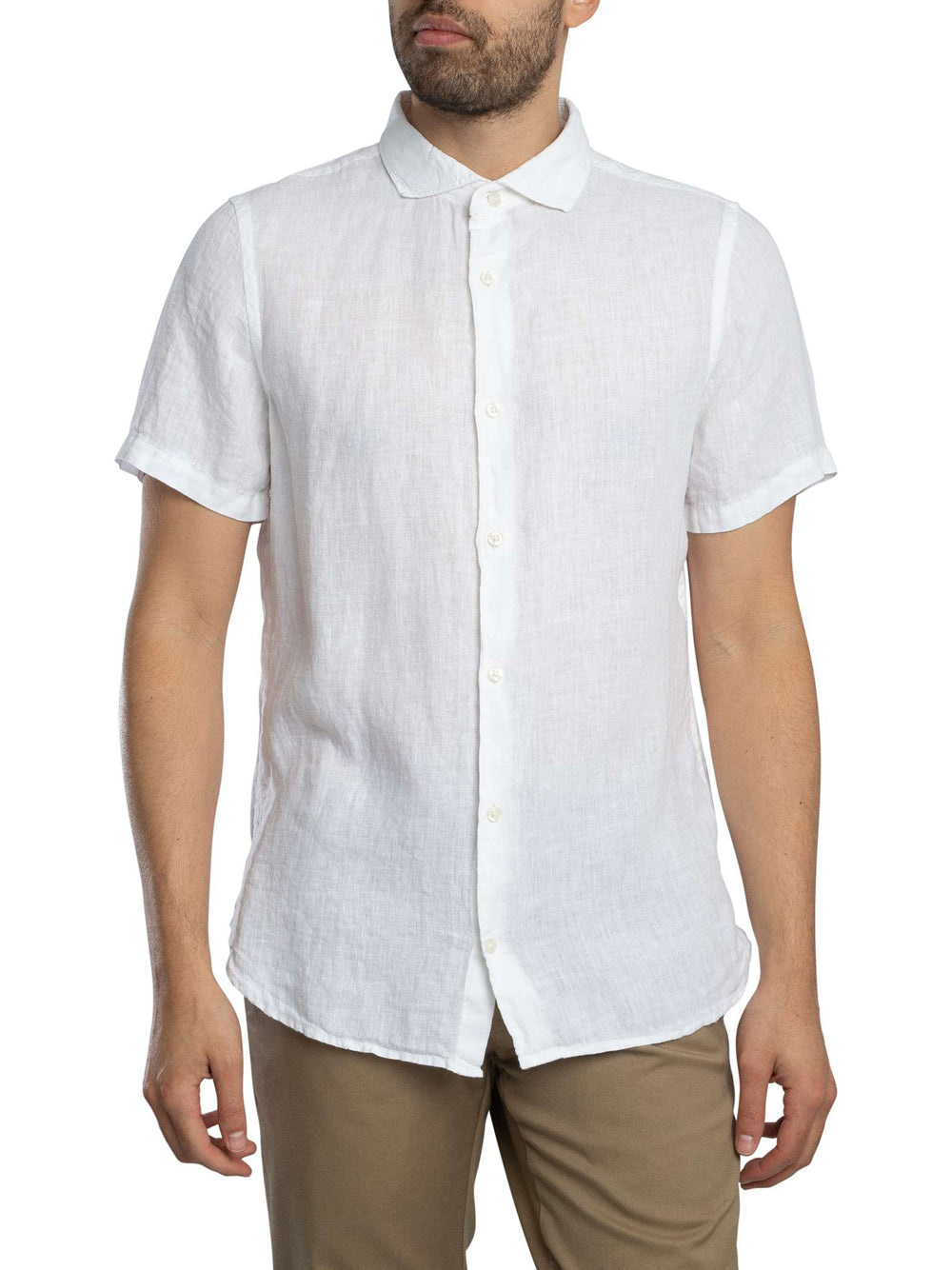 Camicia Casual Superdry da Uomo - Bianco
