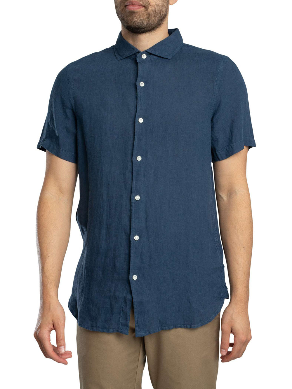 Camicia Casual Superdry da Uomo - Blu