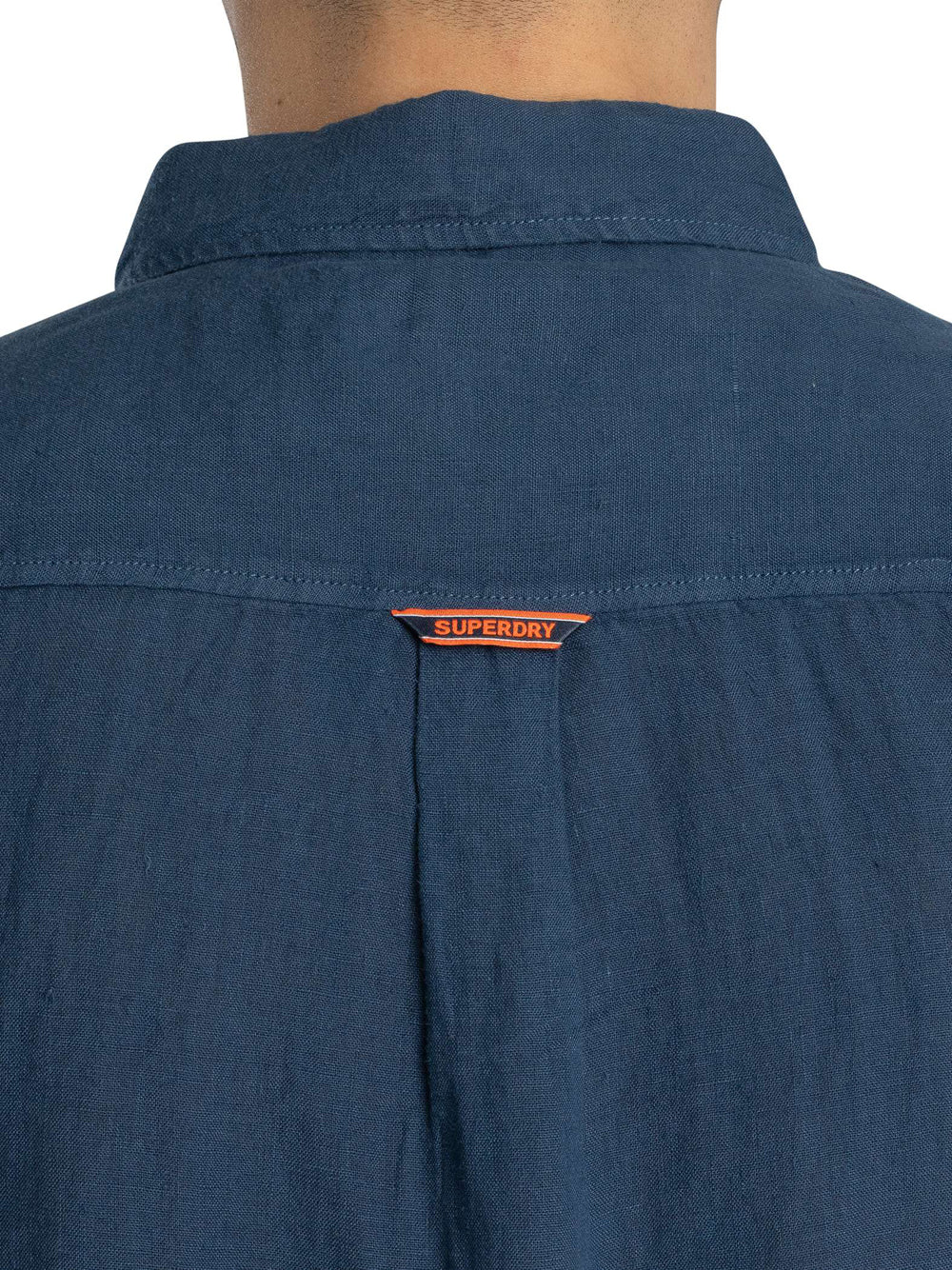 Camicia Casual Superdry da Uomo - Blu