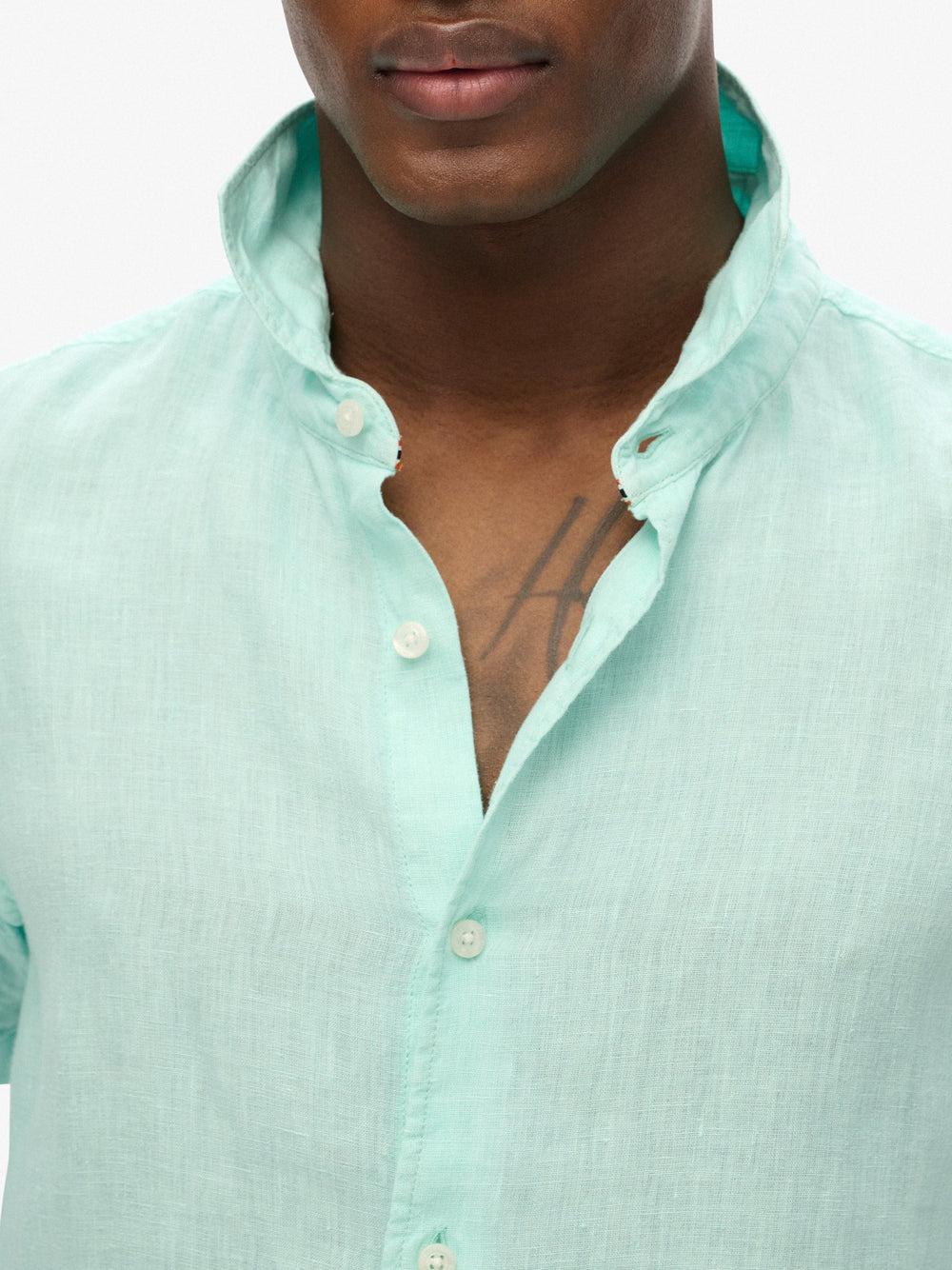 Camicia Casual Superdry da Uomo - Verde