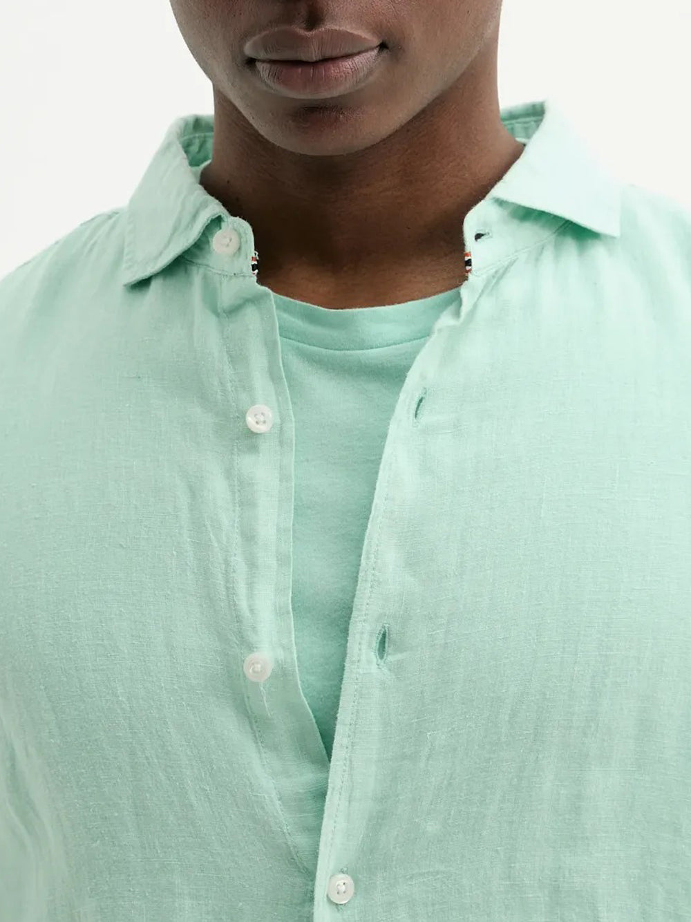 Camicia Casual Superdry da Uomo - Verde