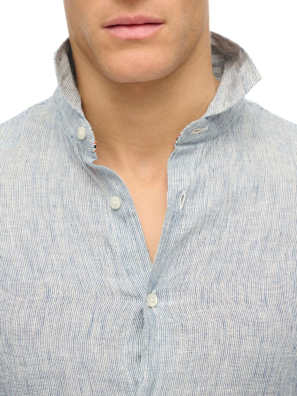 Camicia Casual Superdry da Uomo - Blu