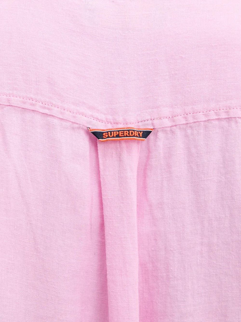 Camicia Casual Superdry da Uomo - Rosa