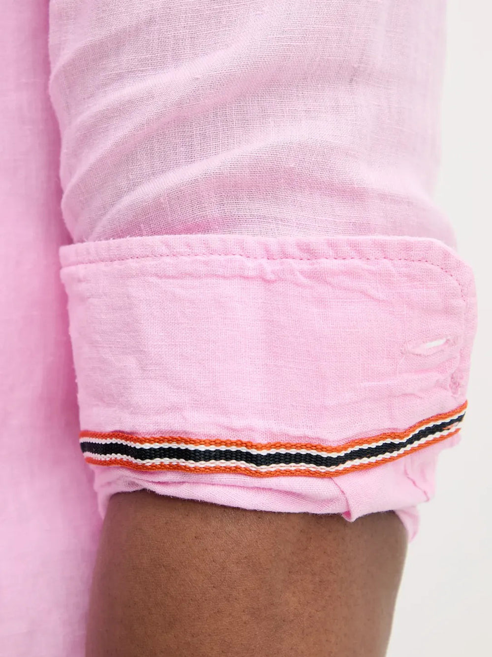 Camicia Casual Superdry da Uomo - Rosa