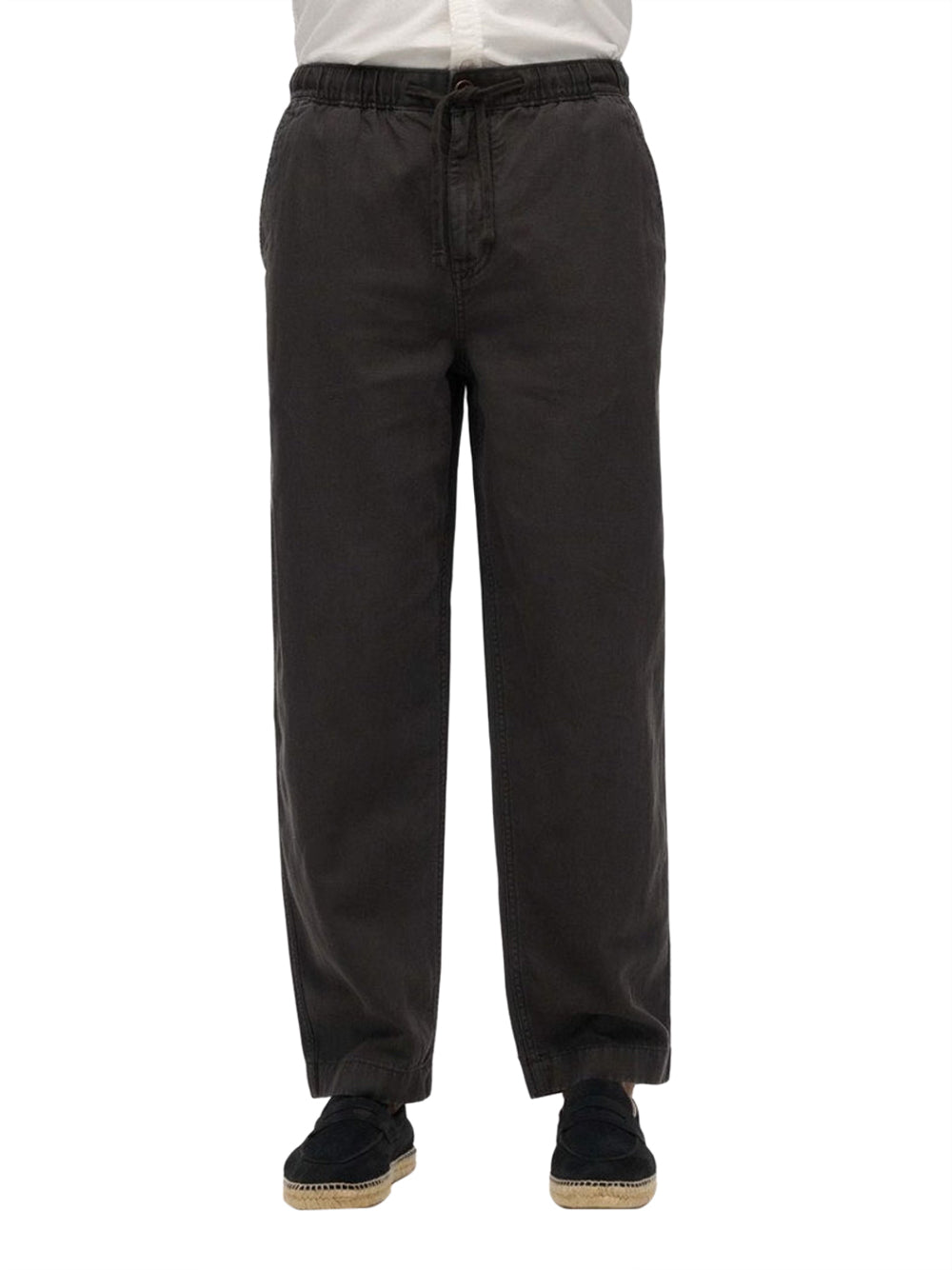 Pantalone Chino Superdry da Uomo - Nero