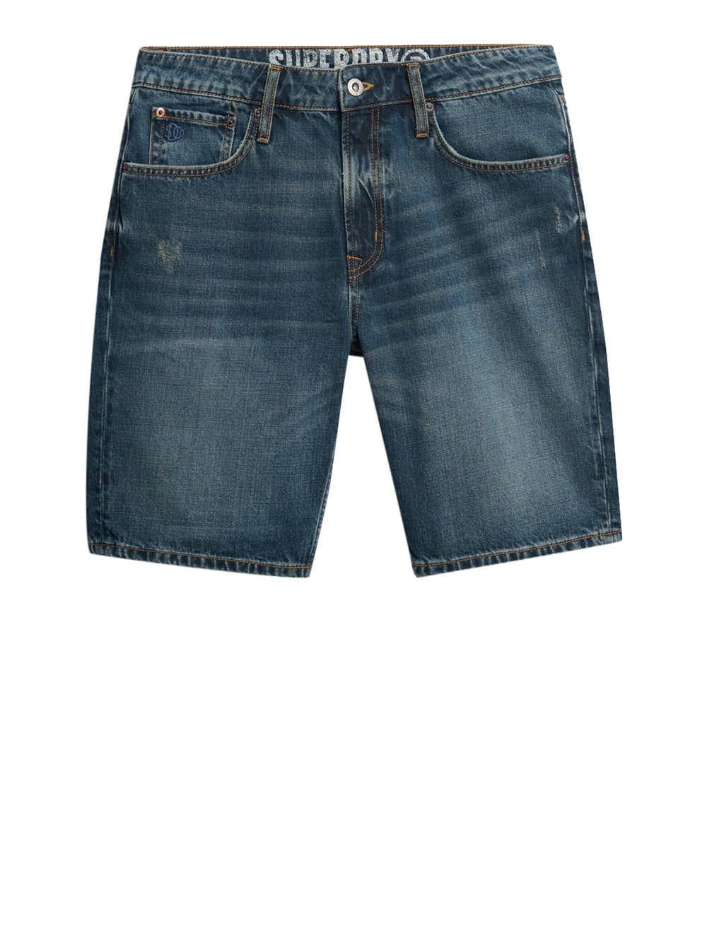 Bermuda Casual Superdry da Uomo - Denim