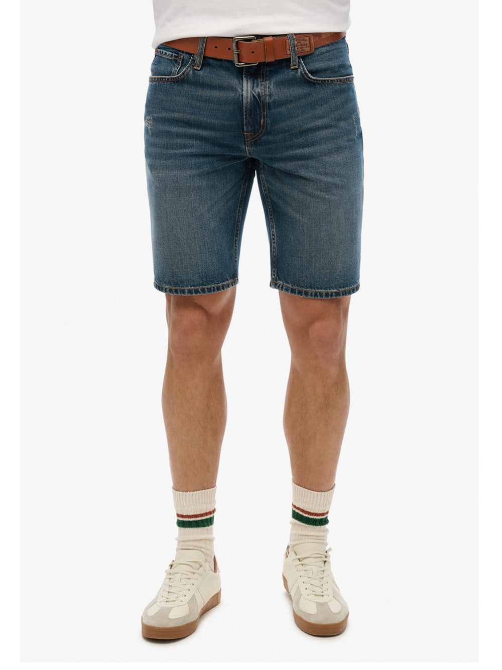 Bermuda Casual Superdry da Uomo - Denim