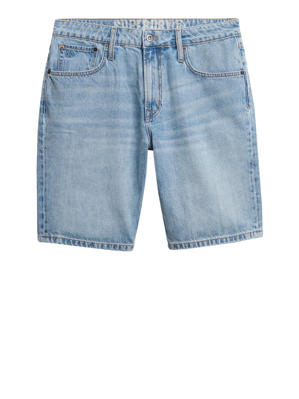 Bermuda Casual Superdry da Uomo - Denim