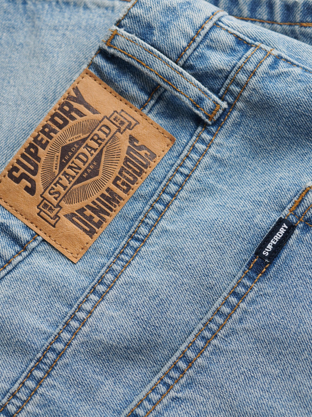 Bermuda Casual Superdry da Uomo - Denim