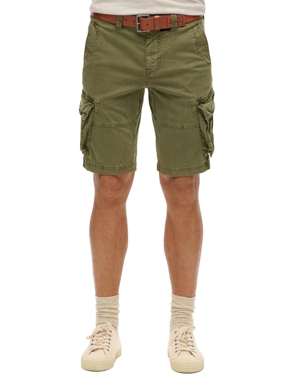 Bermuda Casual Superdry da Uomo - Verde