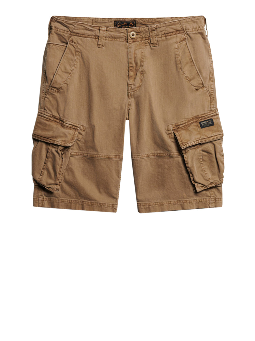 Bermuda Casual Superdry da Uomo - Marrone